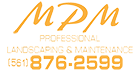 MPM Lawns – Professional Landscaping and Maintenance Logo